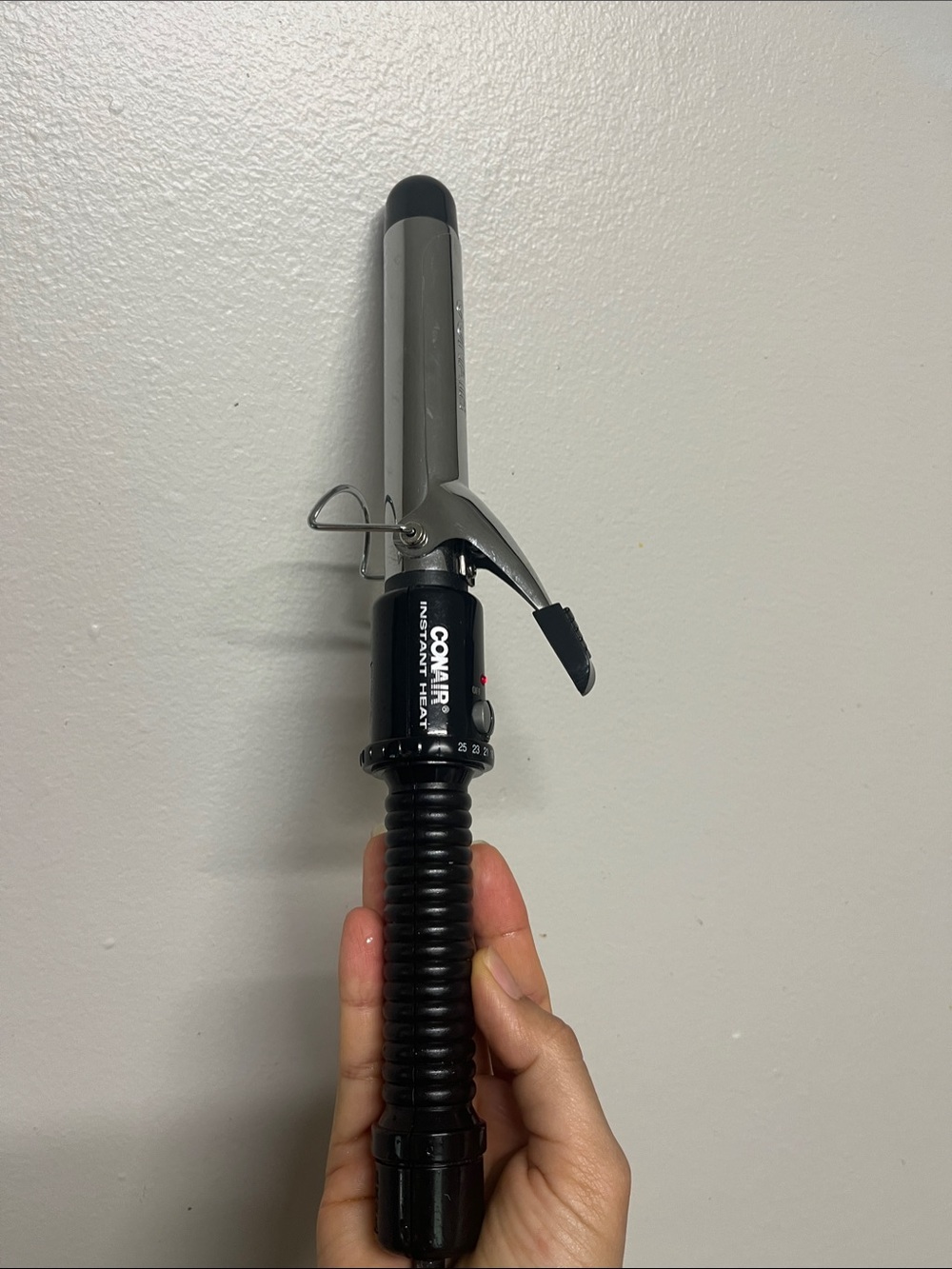 Conair Black Instant Heat 1" Curling Iron